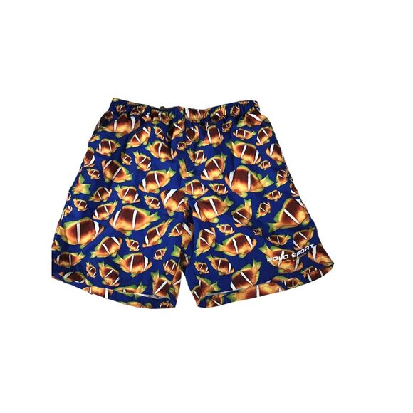 Polo Ralph Lauren Men's Unique Koi Fish Print Swim Trunks - Picture 1 of 6